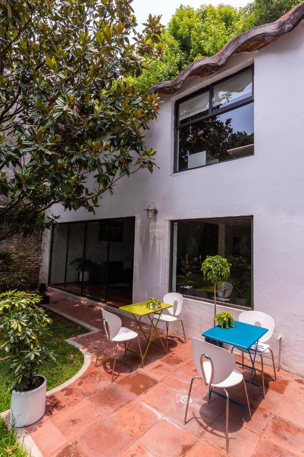Casa Blanca In Coyoacan Mexico City Luaran gambar