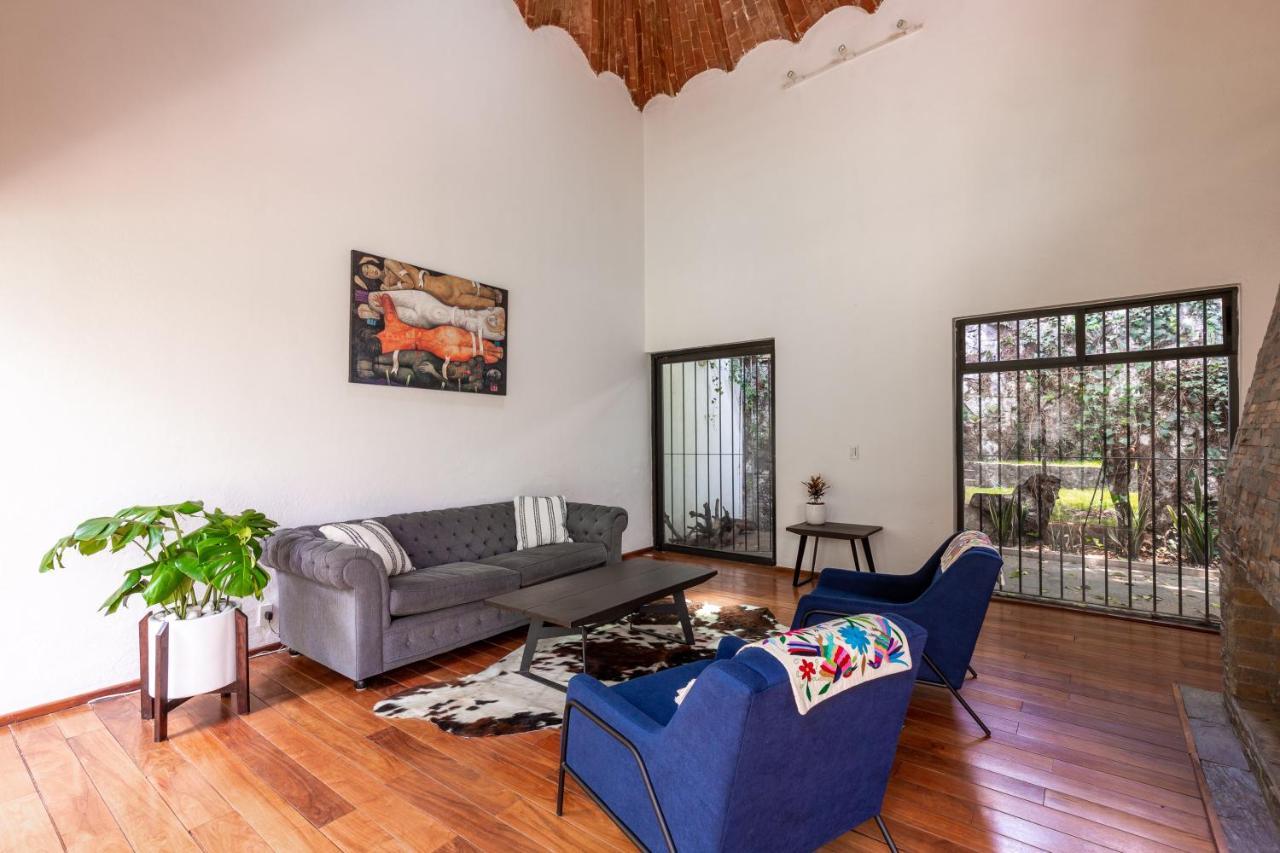 Casa Blanca In Coyoacan Mexico City Luaran gambar
